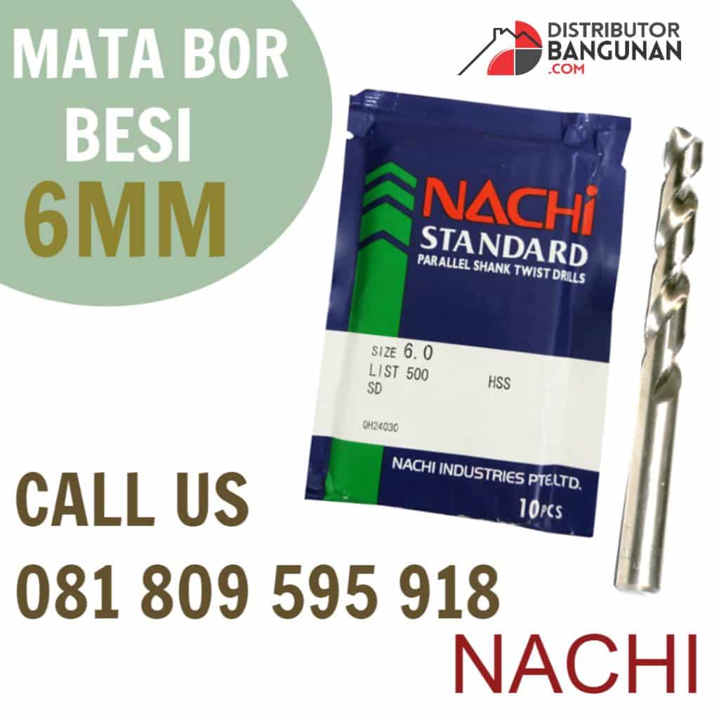 MATA BOR BESI NACHI 6MM