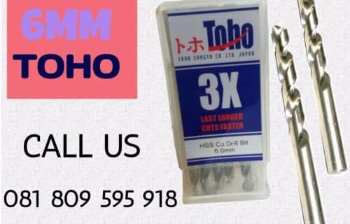 Mata Bor Besi 6mm “TOHO”