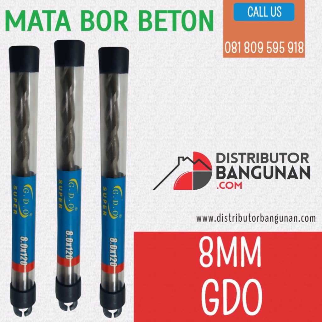 MATA BOR BETON 8MM GDO