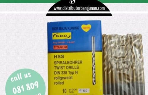 Mata Bor Kuning 5mm “GDO” (94)