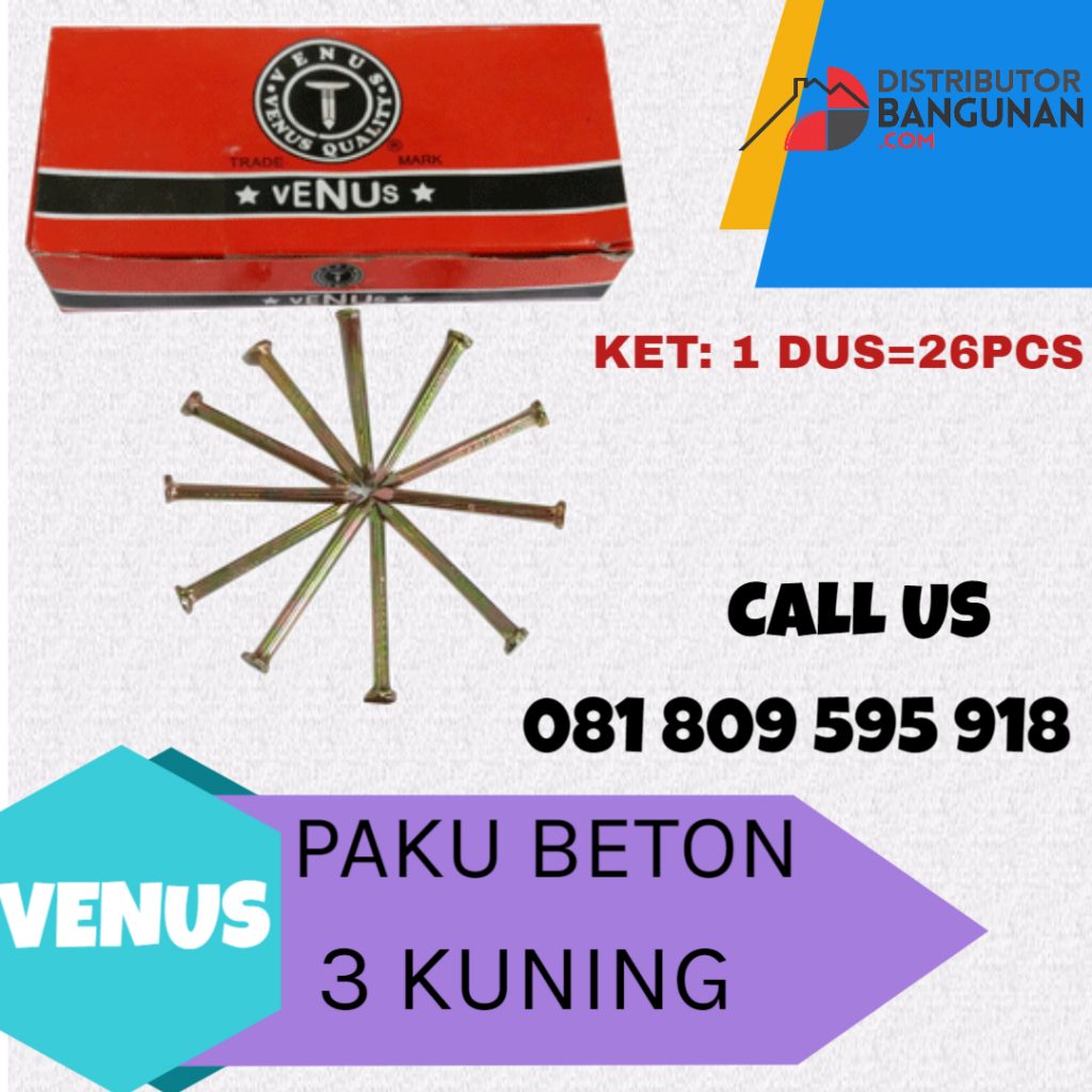 PAKU BETON 3 KUNING VENUS