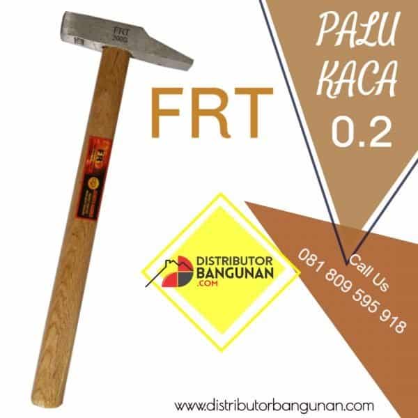 Palu Kaca 0,2 Besi Gagang Fiber "FRT" (144)