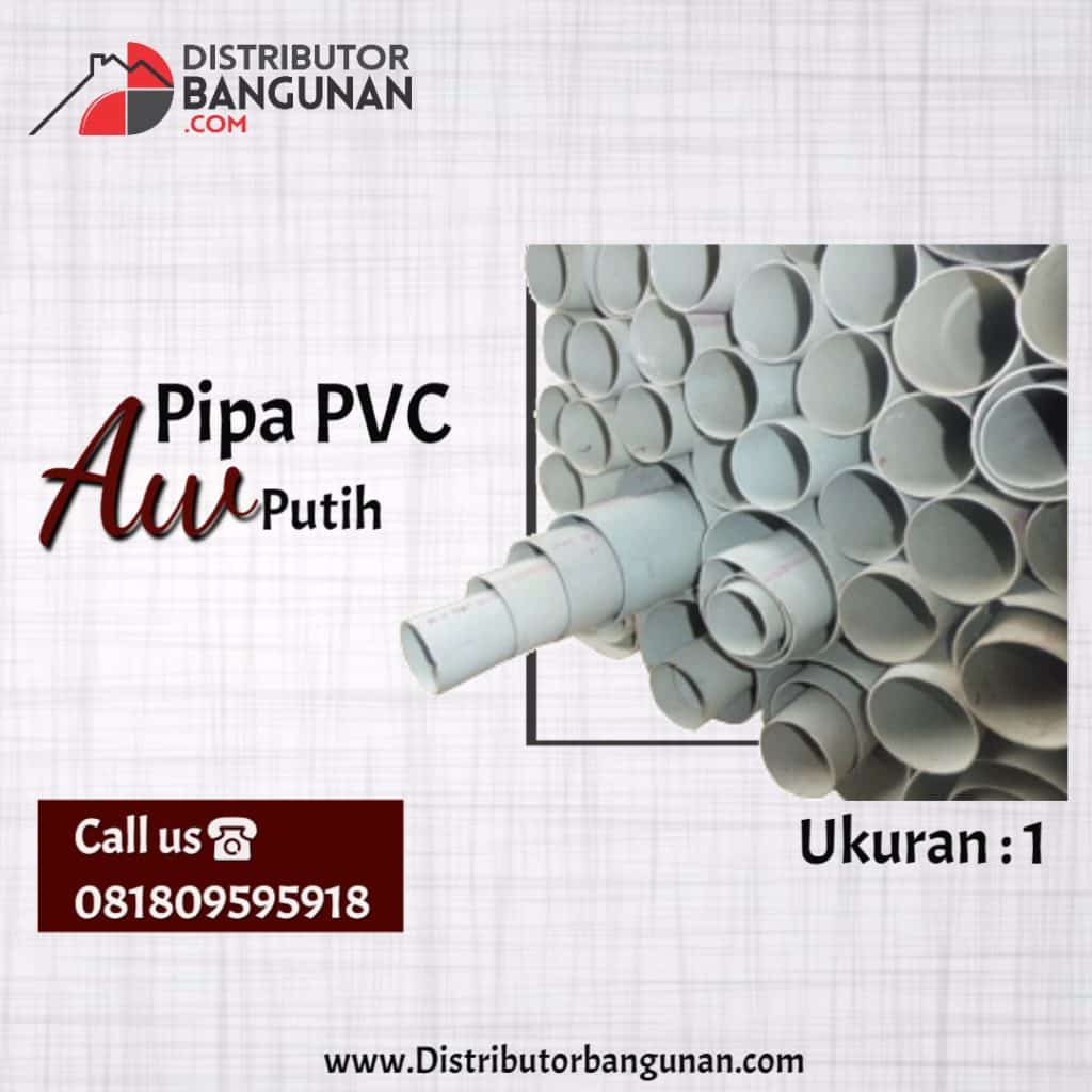 Pipa PVC Aw 1 Putih