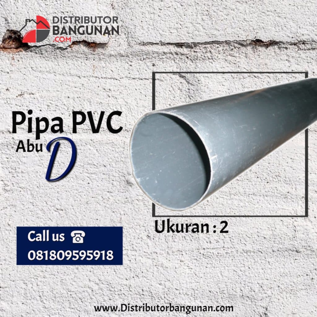 Pipa PVC D 2 Abu