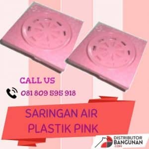 SARINGAN AIR PLASTIK PINK
