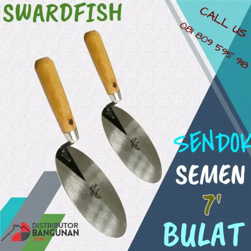 Sendok Semen 7' Bulat "SWARDFISH"
