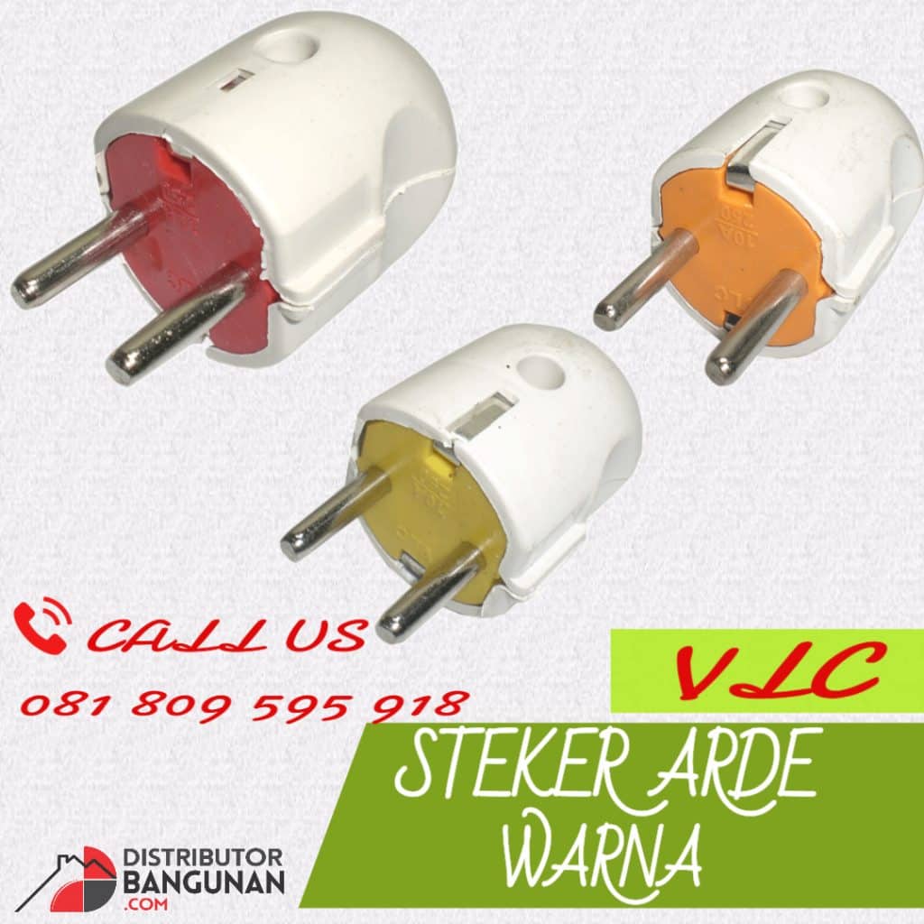 Steker Arde Warna "VLC" (170) 1 STEKER ARDE WARNA VLC