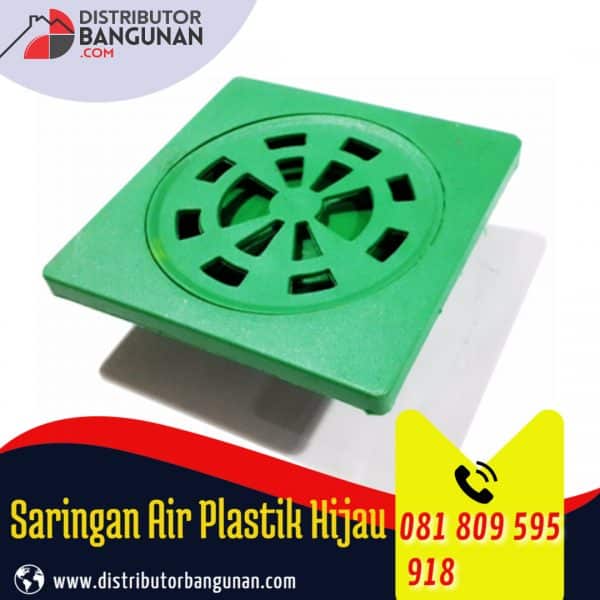 Saringan Air Plastik Hijau (30)