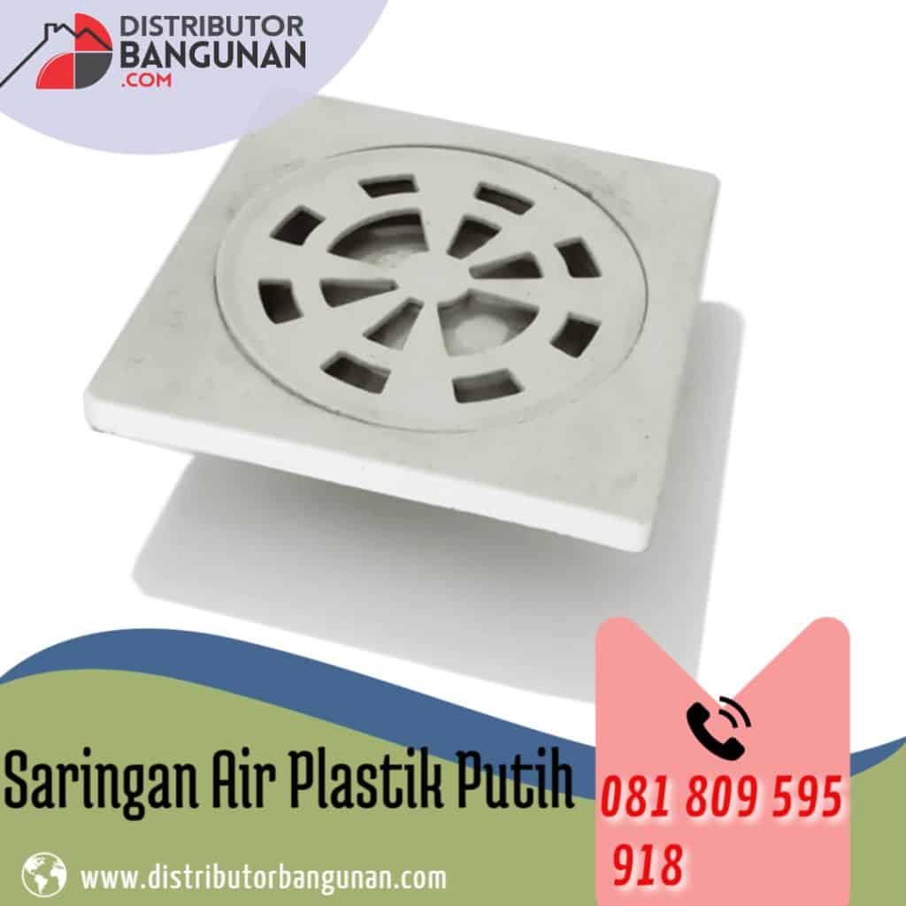 Saringan Air Plastik Putih