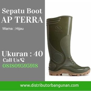 Sepatu Boot KK Pjg uk.40 Green “AP TERRA”