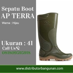 Sepatu Boot KK Pjg uk.41 Green “AP TERRA”