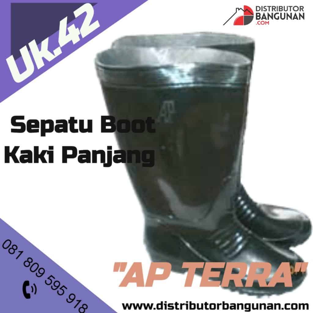 Sepatu Boot KK Pjg uk.42 Blck “AP TERRA”