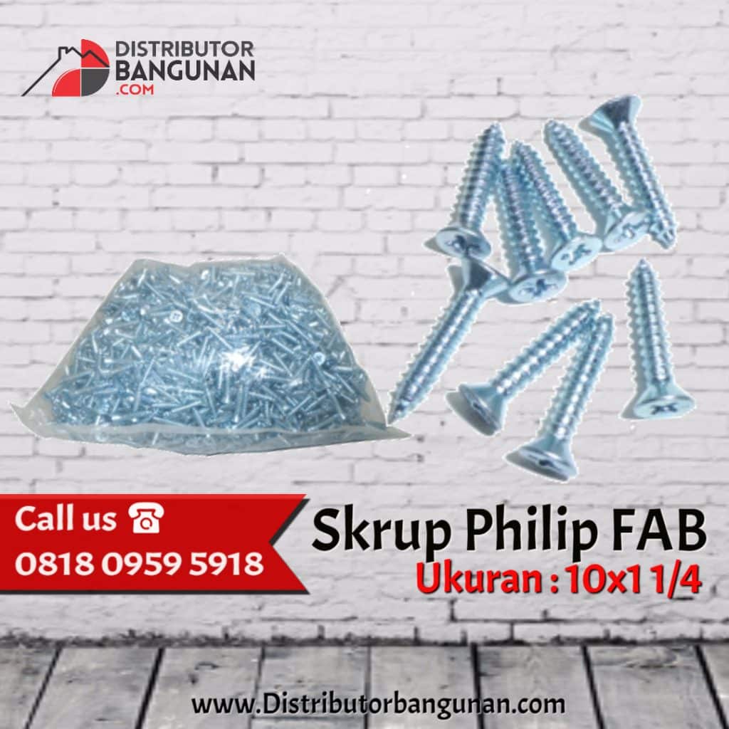 Skrup Philip FAB 10x1 1per4