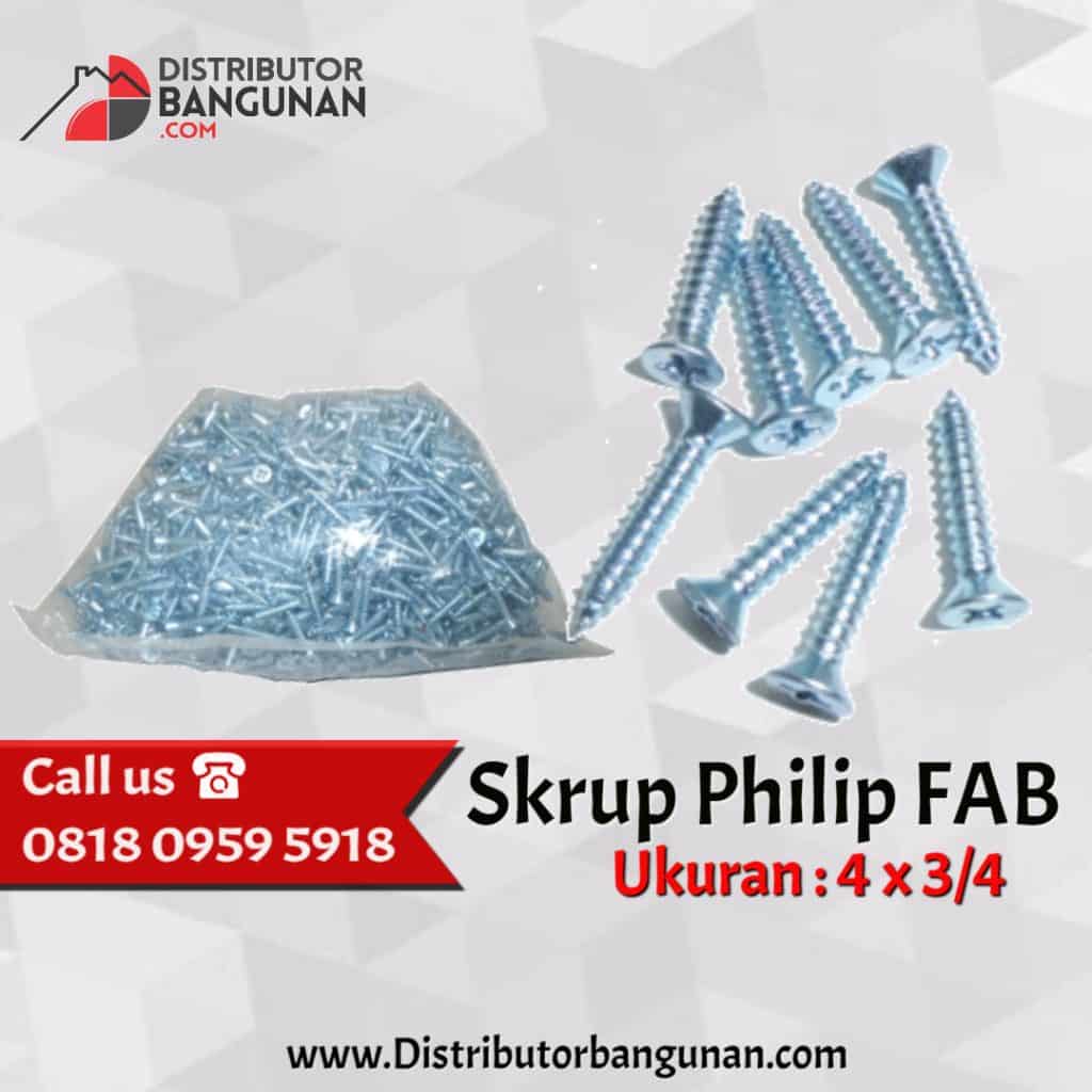 Skrup Philip FAB 4x 3per4