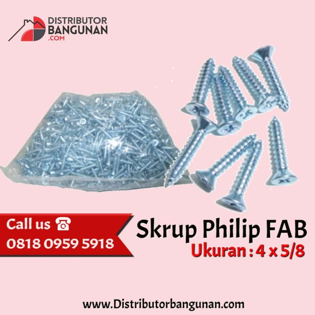 Skrup Philip FAB 4x 5per8