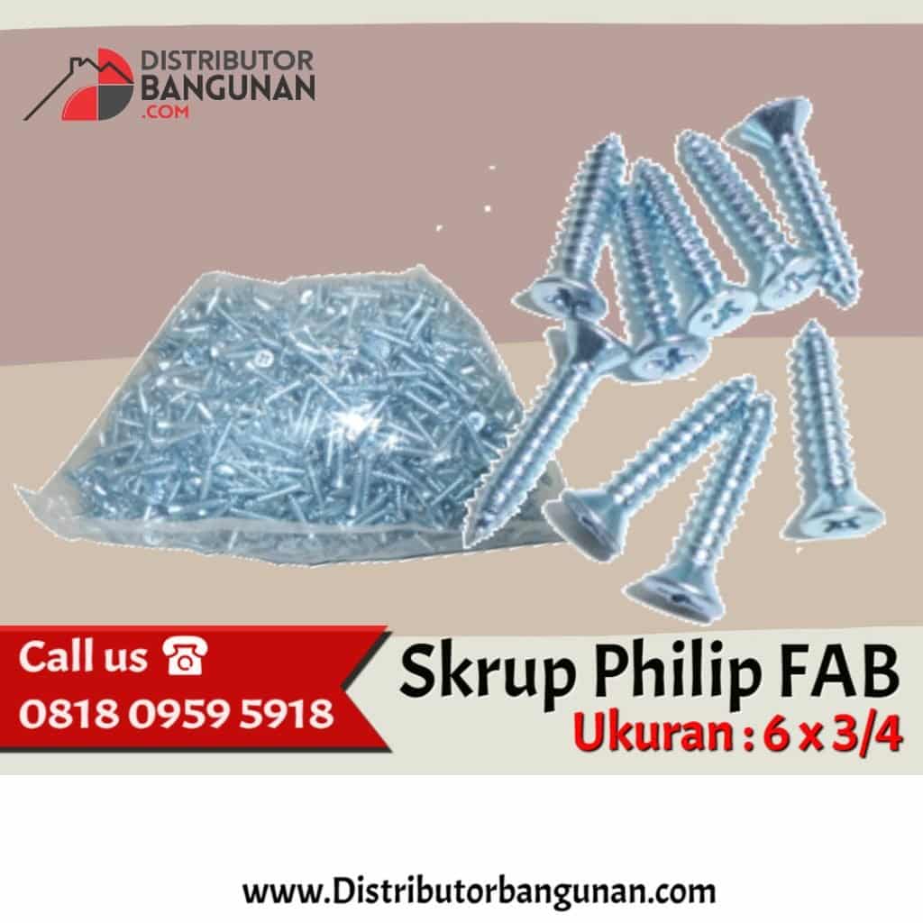 Skrup Philip FAB 6x 3per4