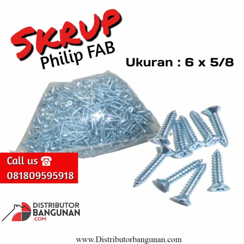 Skrup Philip FAB 6x 5per8