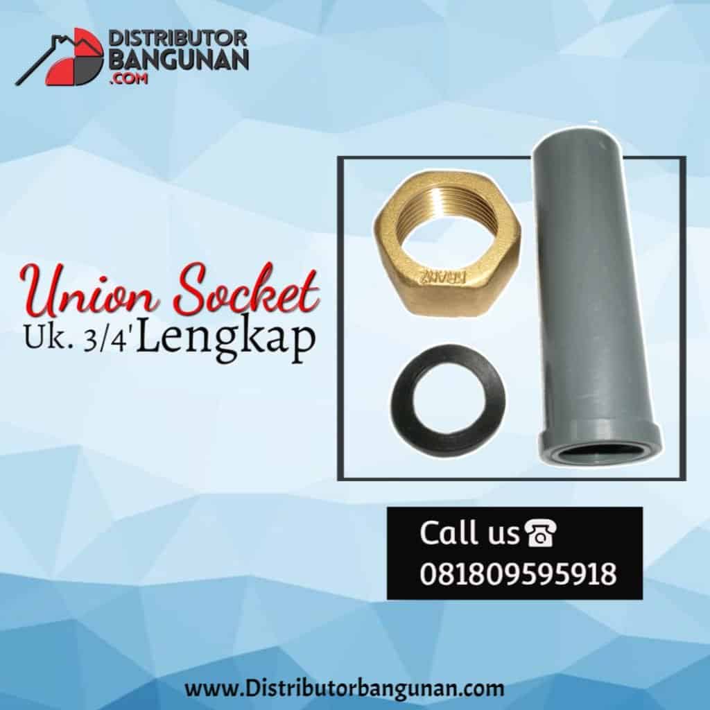 Union Socket Lengkap 3per4