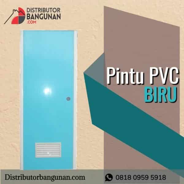 Pintu PVC Biru