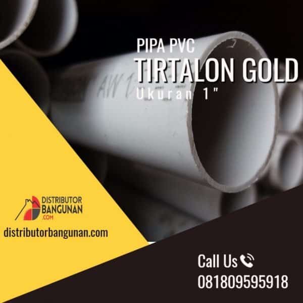Pipa PVC AW 1' Pth "Tirtalon Gold"
