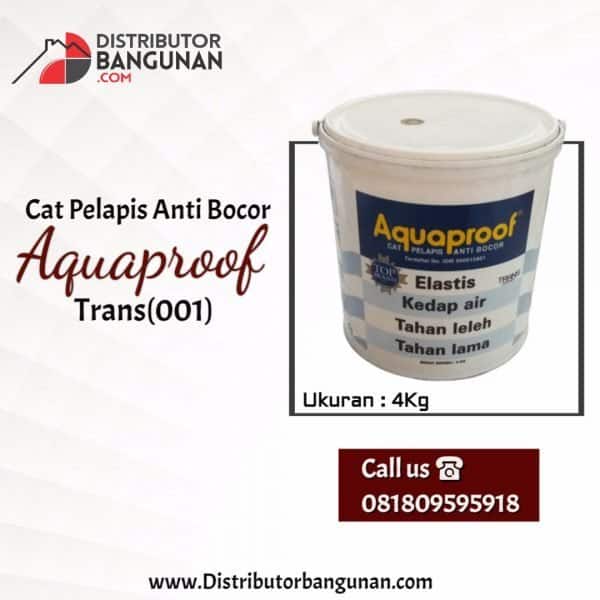 Aqua Proof 001 Trans 4 kg
