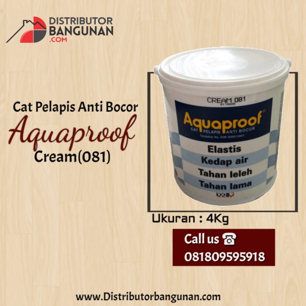 Aqua Proof 081 Cream 4 Kg