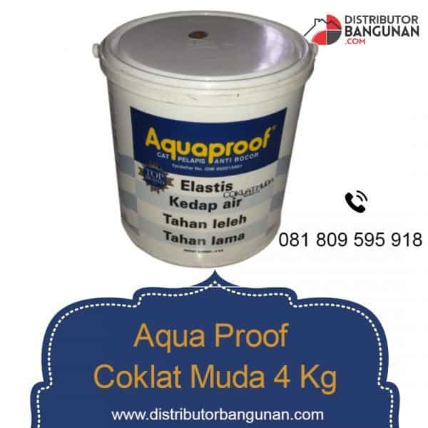 Aqua Proof Coklat Muda 4 Kg