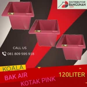 BAK AIR KOTAK PINK 120L KOALA