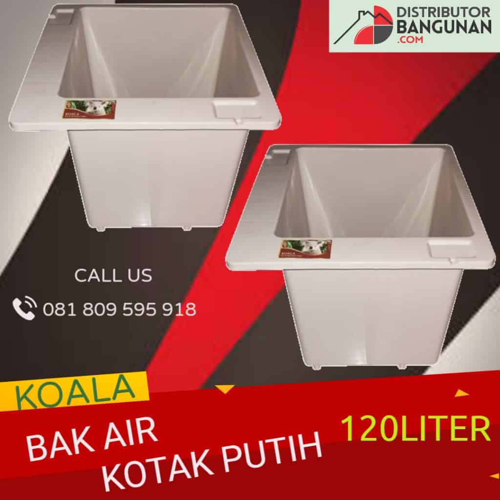 BAK AIR KOTAK PUTIH 120L KOALA