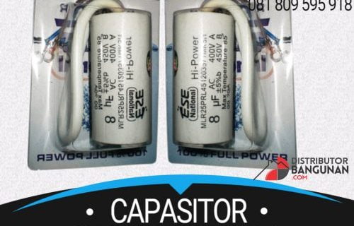 Kapasitor Bulat 8 Uf Blister ESE (40)