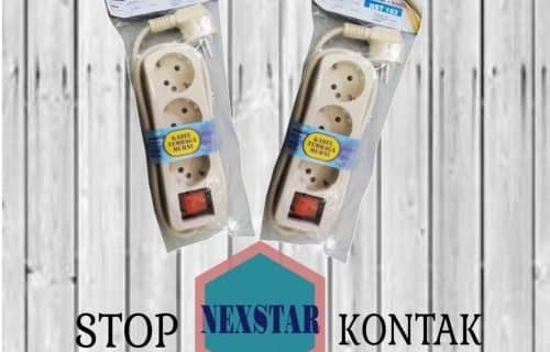 Stop Kontak 3 Lubang + Kabel 1,5M “NEXSTAR” (165)