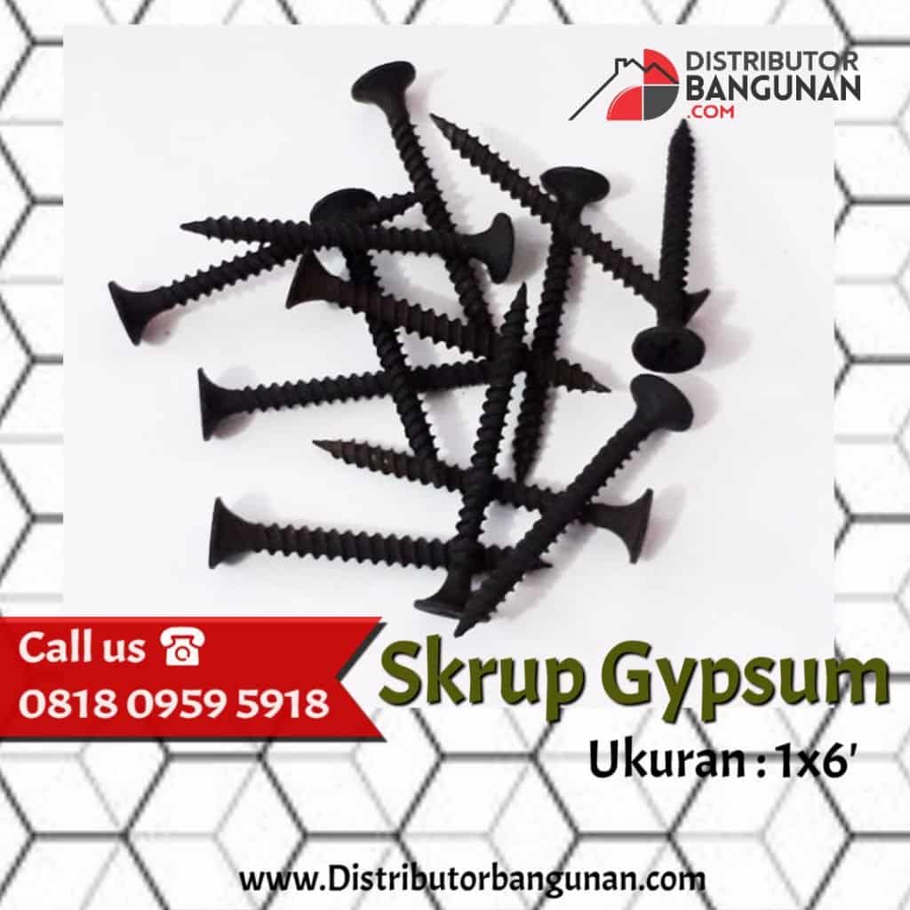 Skrup Gypsum 1 x 6