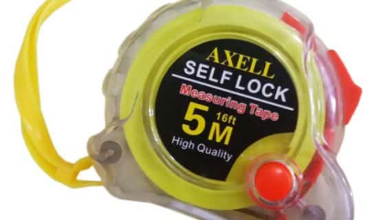 Meteran 5M Transp “AXELL” (148)