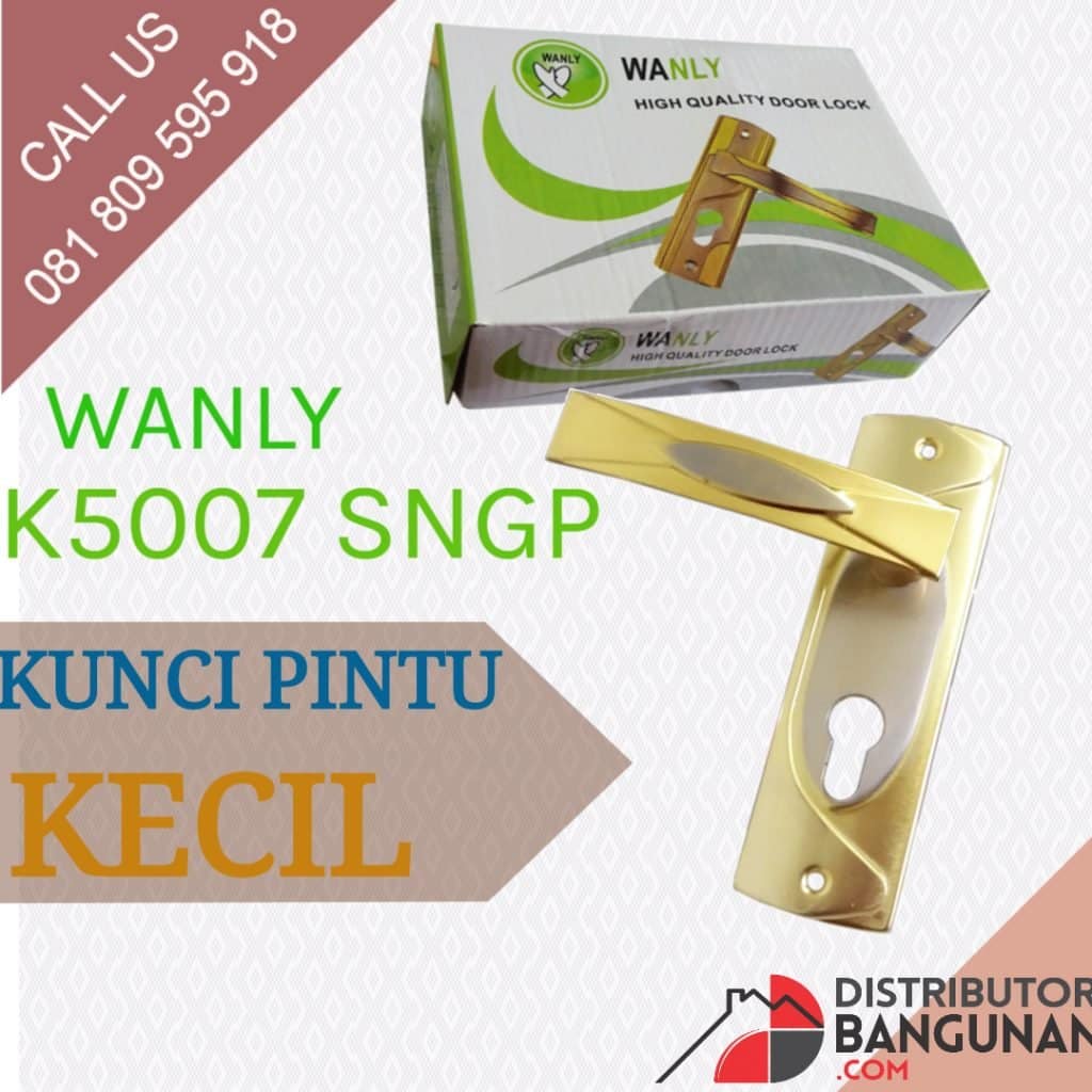 KUNCI PINTU KECIL WANLY K5007 SNGP