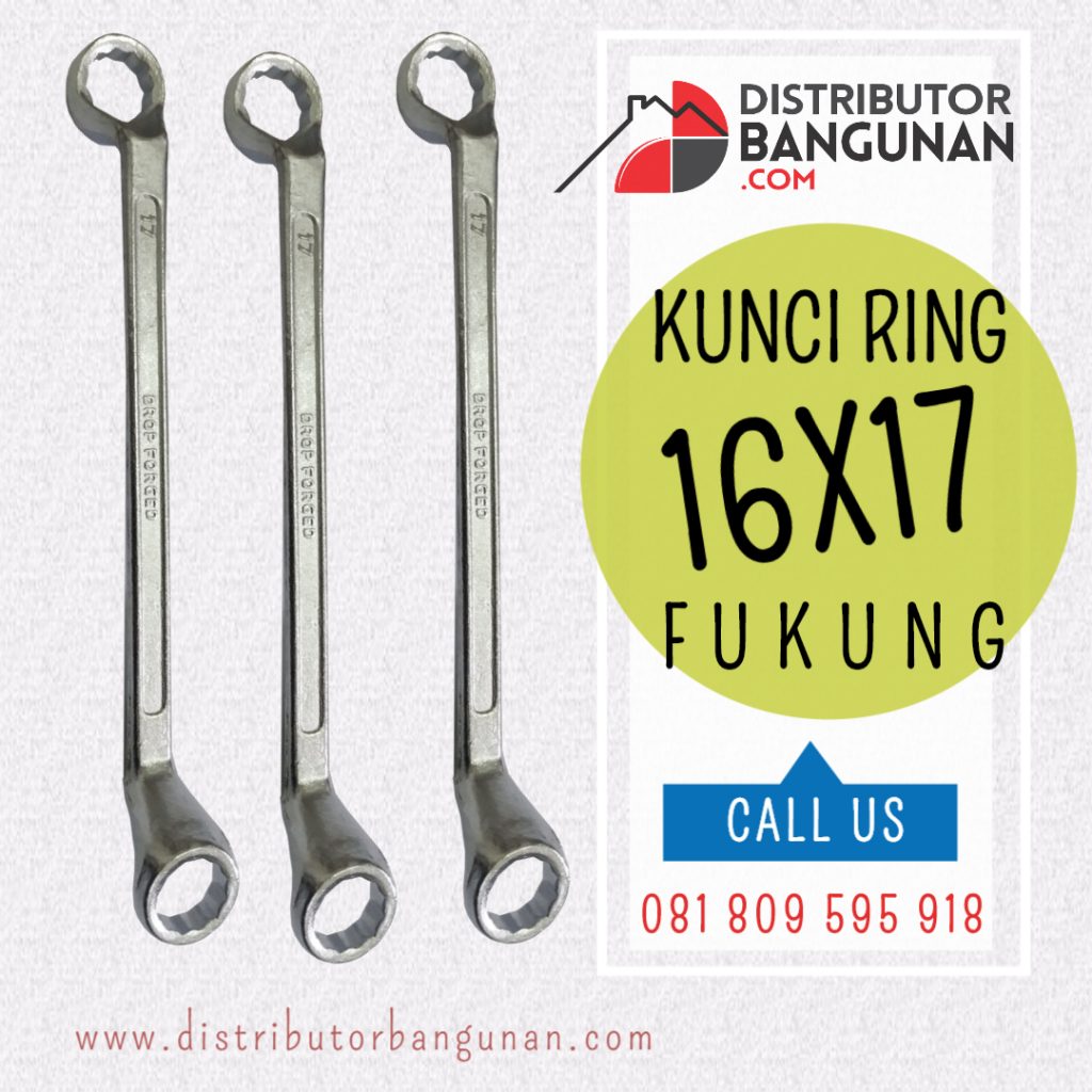 KUNCI RING 16X17 FUKUNG
