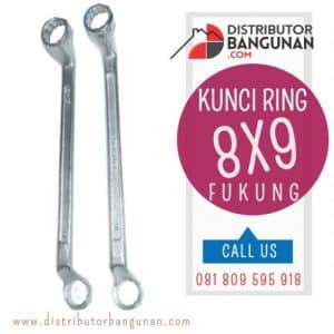 KUNCI RING 8X9 FUKUNG