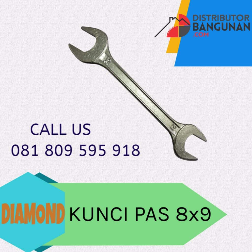 Kunci Pas 8X9 “DIAMOND”
