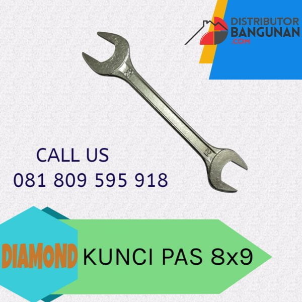 Kunci Pas 8X9 "DIAMOND" (147)