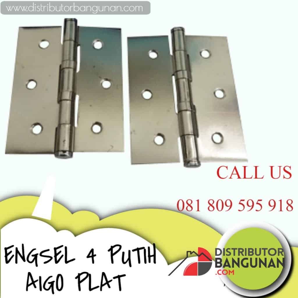 ENGSEL 4 PUTIH AIGO PLAT
