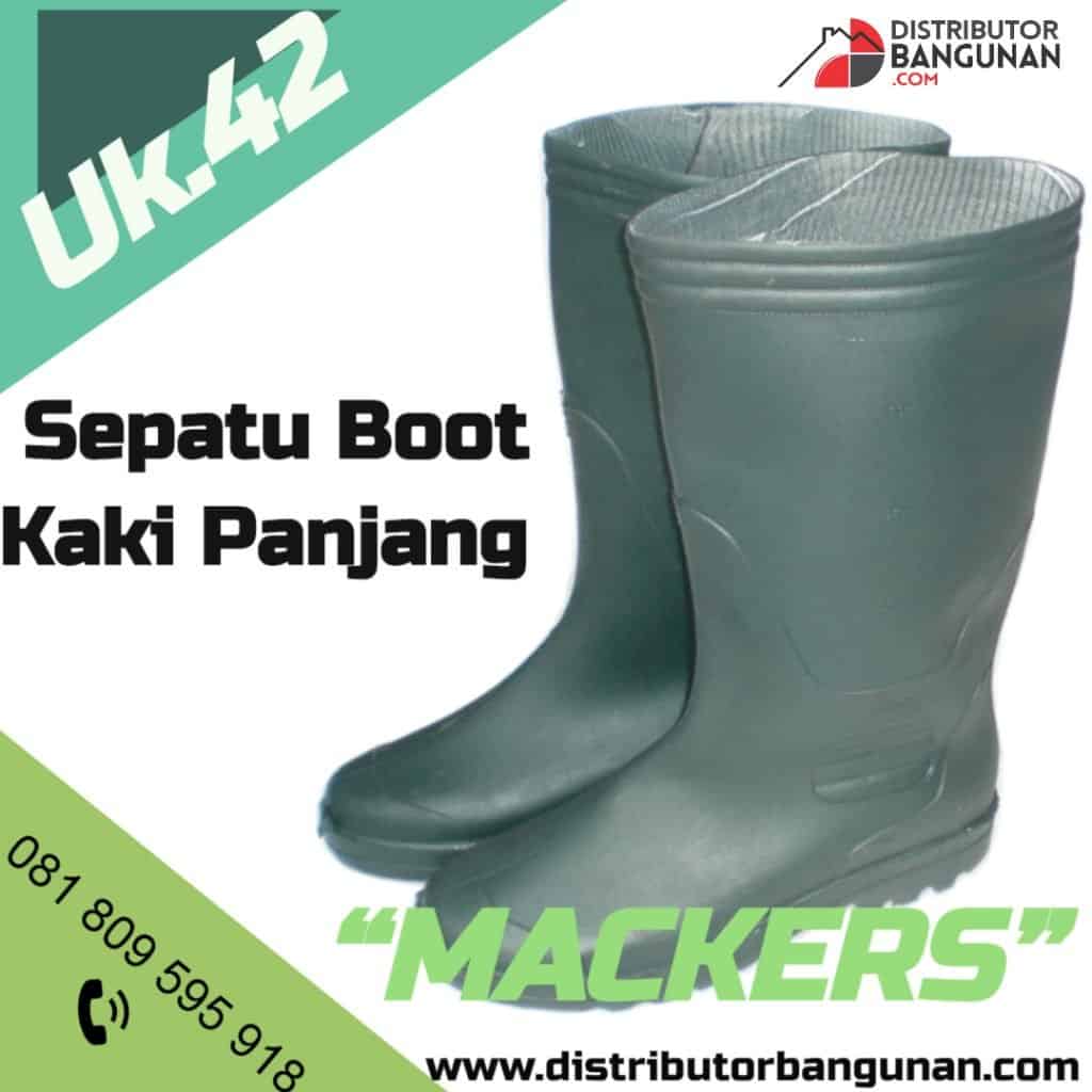 Sepatu Boot Kaki Panjang Ukuran 42 Green “MACKERS”