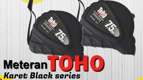 Meteran 7,5M Karet Black Series TOHO (148)