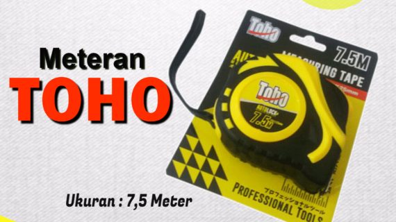 Meteran 7,5M Karet Yellow Colour “TOHO” (148)