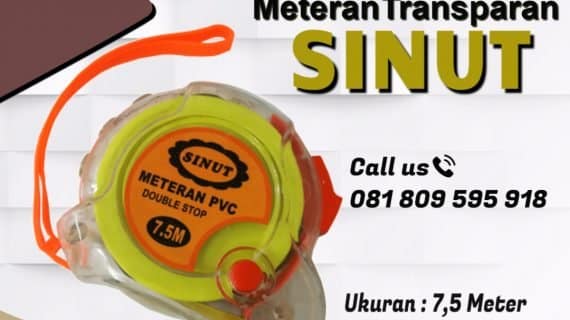 Meteran 7,5M Transparan “IGM/SINUT”