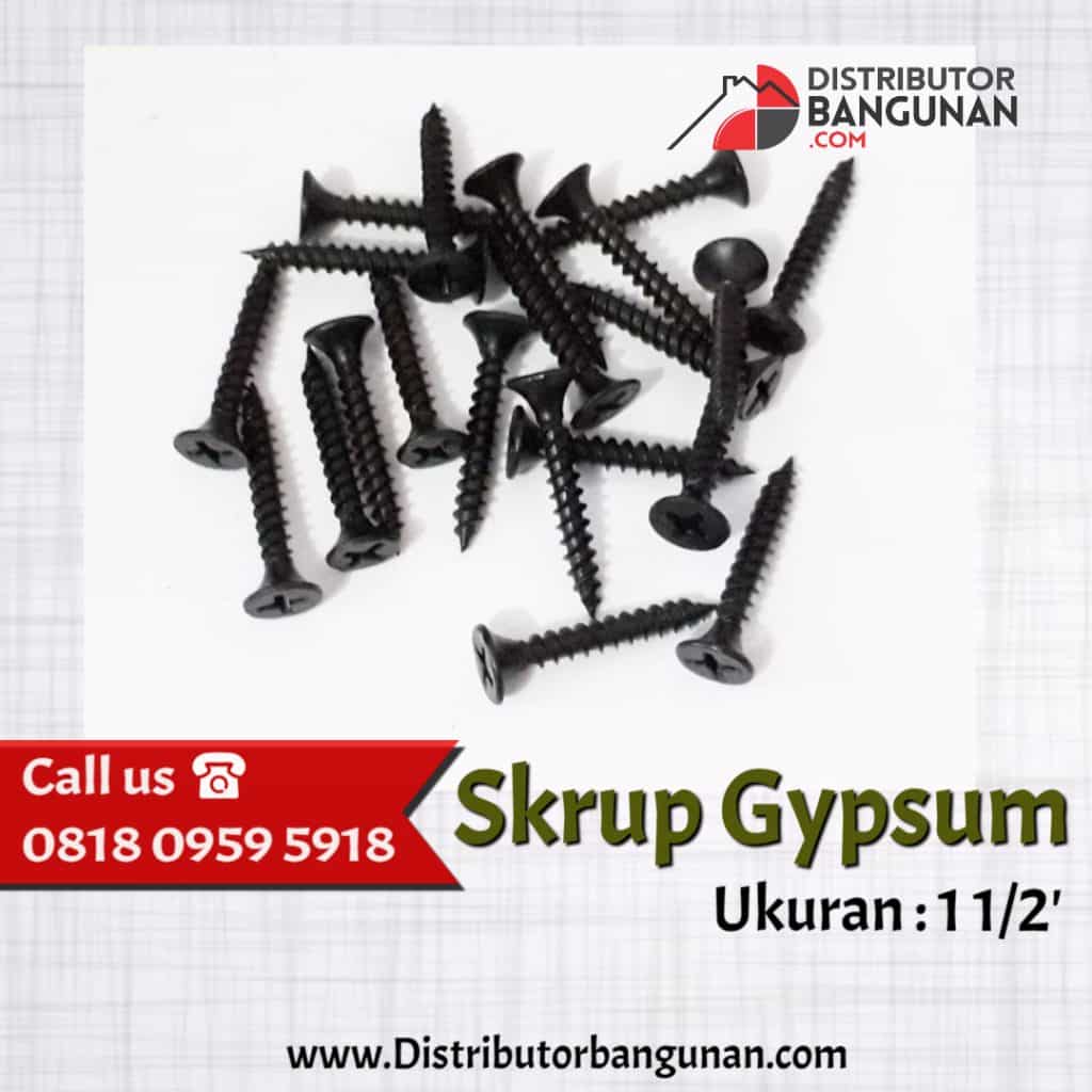 Skrup Gypsum 1 1per2