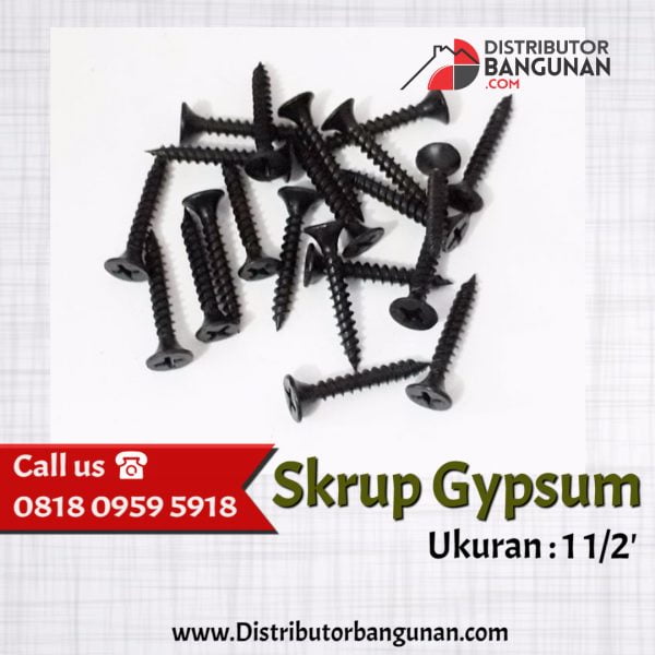 Skrup Gypsum 1 1/2' HPP