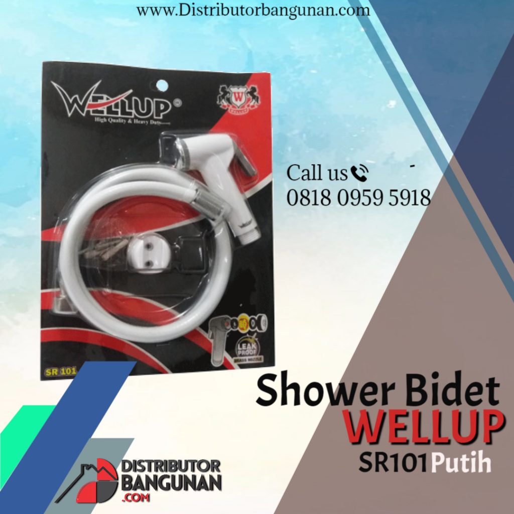 Shower Bidet SR101 WELLUP Putih
