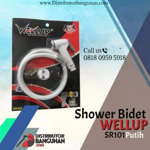 Shower Bidet SR101 "WELLUP" Putih