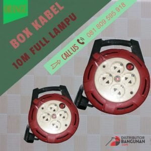 BOX KABEL 10M FULL LAMPU ORANGE