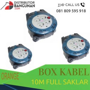 BOX KABEL 10M FULL SAKLAR ORANGE