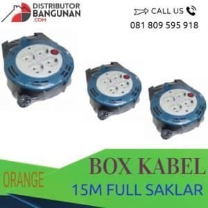 BOX KABEL 15M FULL SAKLAR ORANGE